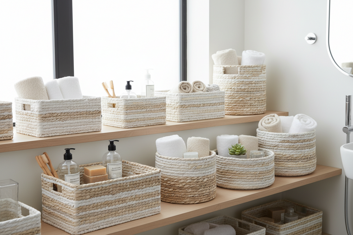 Bathroom Storage Baskets