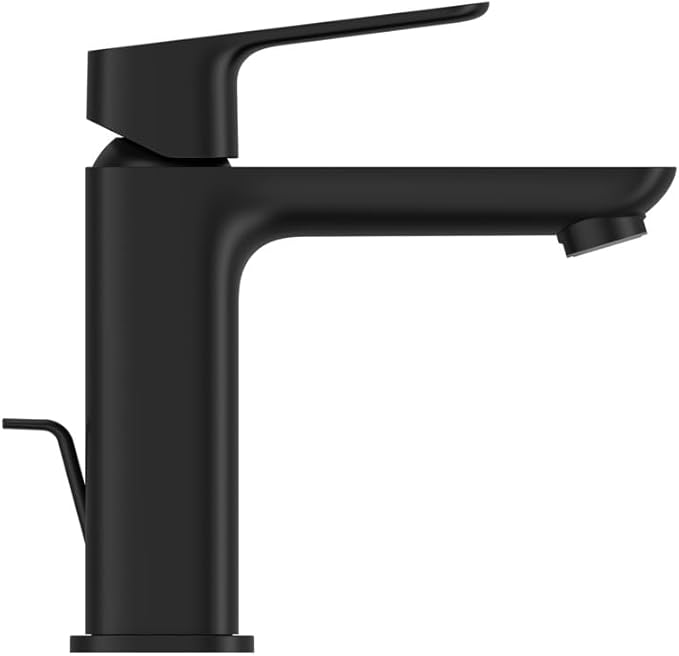 Grohe 1019202430 Cubeo Single Hole Single Handle M-Size Bathroom Faucet, 1.2 GPM, Matte Black