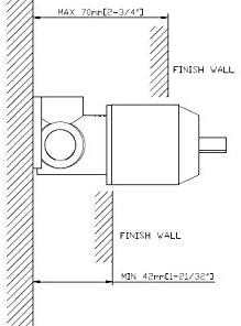 sumerain Black Shower Faucet, Matte Black Shower Fixtures Shower Mixer, Rough-in Valve Included