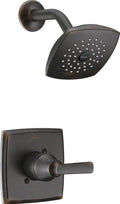 Delta Ashlyn 14 Series Rain Shower Faucet Set, Oil Rubbed Bronze Shower Head and Handle Set, Valve Trim Kit, Venetian Bronze T14264-RB (Valve Not Included)