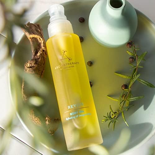 Aromatherapy Associates Revive Body Oil. A Luxurious Oil for an Energized and Nourished Body. Essential Oils Promote Healthy Micro-Circulation and Soften Skin (3.4 fl oz)