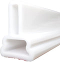 Ynotus 67Inch Collapsible Threshold Water Dam - 1.5" High - Walkin Shower Guard - Keeps Water In Shower Stall - Silicone - For Dry & Wet Bathroom/Kitchen/Wheelchair Accessible