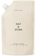 Salt & Stone Body Wash with Antioxidants for Deep Moisture | For Women & Men, Sulfate, Paraben, & Dye Free, Leaving Skin Soft and Hydrated | Saffron & Cedar 32 fl oz