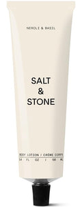 Salt & Stone Body Lotion for Women & Men| Scented Daily Body Lotion | Hydrates, Nourishes & Softens Skin | Restores Dry Skin | Fast-Absorbing | Cruelty-Free & Vegan (100 ml) (Neroli & Basil)