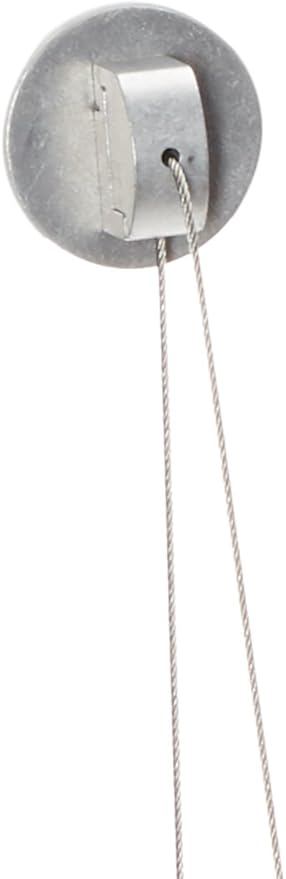 Spancraft Glass CR-10x27-Brushed Steel Crane Glass Shelf, Brushed Steel, 10" x 27"