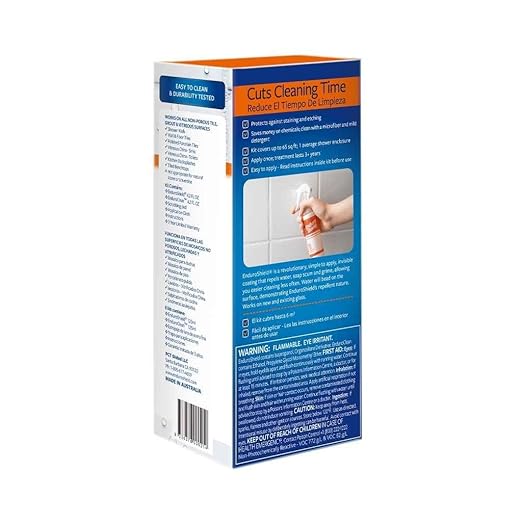 EnduroShield Tile & Grout Treatment Kit - Advanced Protection for Tile & Grout Surfaces - Repels Grime & Dirt Without Harsh Chemicals - 4.2 fl oz
