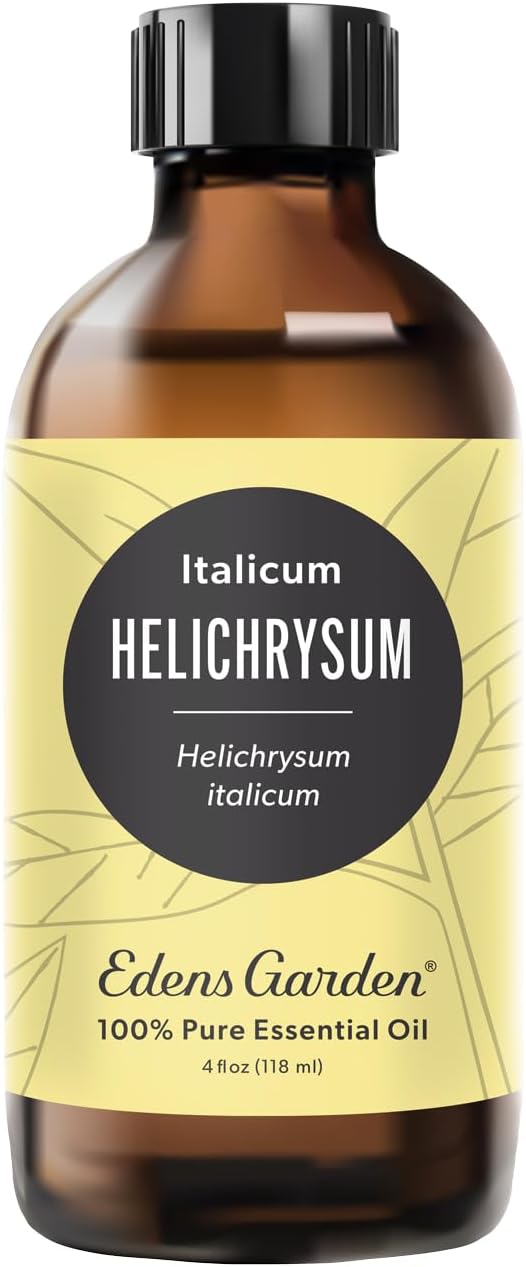 Edens Garden Helichrysum- Italicum Essential Oil- 100% Pure Premium Grade, Undiluted, Natural, Therapeutic, Aromatherapy, The Best for Diffuser, Skin, Face, Hair 118 ml (4 fl oz)