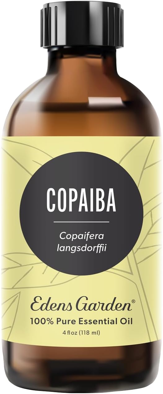 Edens Garden Copaiba Essential Oil- 100% Pure Premium Grade, Undiluted, Natural, Therapeutic, Aromatherapy, The Best for Diffuser Skin, Face, Hair 118 ml (4 fl oz)