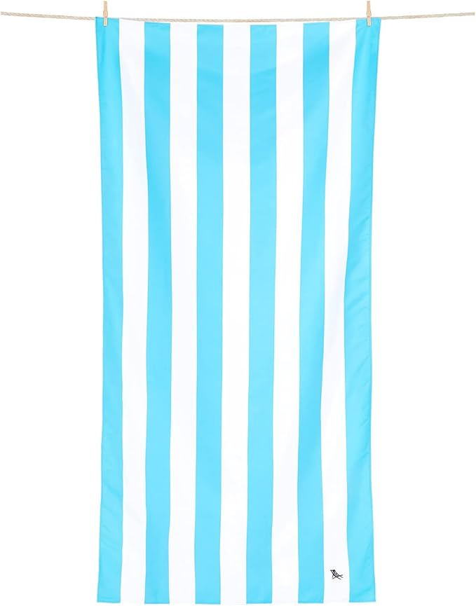 Dock & Bay Kid's Towel - for Beach Use - Quick Dry, Sand Free - Compact, Lightweight - 100% Recycled - Includes Bag - Set of 4 (D), Large (160x90cm, 63x35)