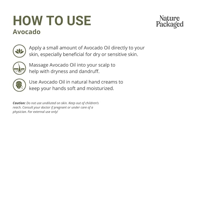 Avocado Oil - Direct from EIR Oils Farm in Spain - 100% Pure Carrier Oil for Hair, Face, and Skin - Hand-Picked, Cold-Pressed Carrier Oil - (1Gallon)