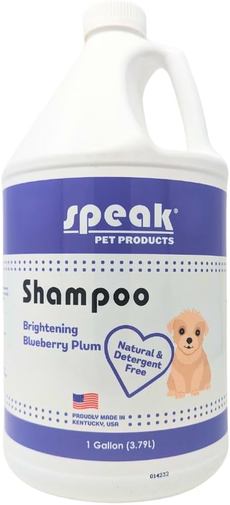 Brightening Dog Shampoo, Blueberry Plum, 1 Gallon