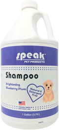 Brightening Dog Shampoo, Blueberry Plum, 1 Gallon