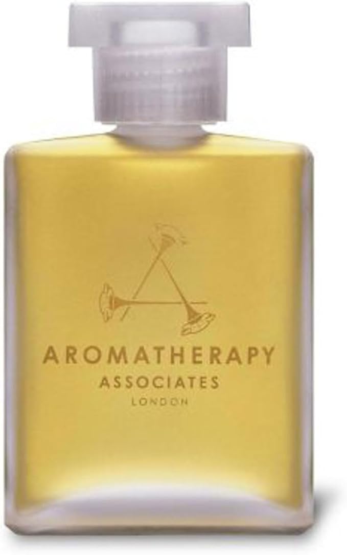 Aromatherapy Associates Support Equilibrium Bath and Shower Oil – Hydrating Oil with 3 Essential Oils to Uplift Mind, Body, and Spirit (1.86 oz)