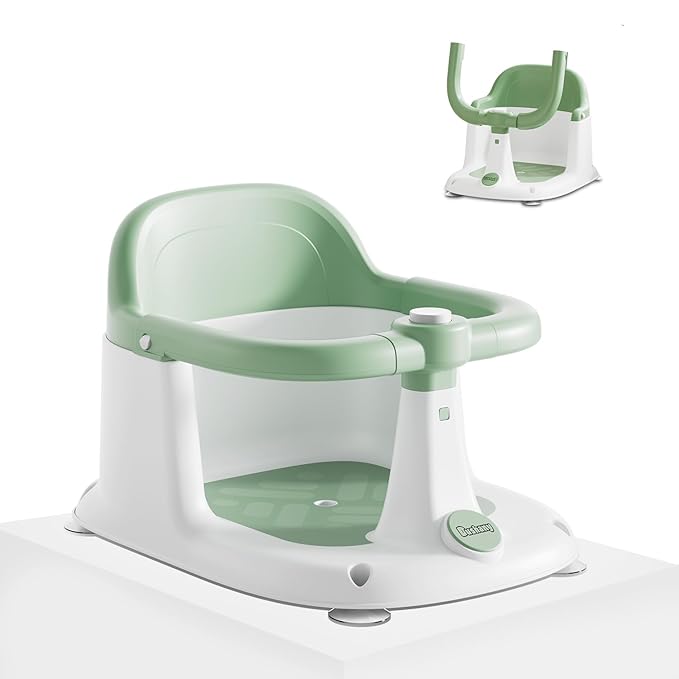 Baby Bath Seat for Babies 6 Months & up - Sit up Bathtub Seat for Toddlers - Infant Tub Shower Chair with Powerful Suction Cups