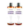 Lavender Hydrosol - Pure Steam Distilled Floral Water Spray for Face Toner, Facial Mist & DIY Skincare - Lavandula Angustifolia Hydrating Skin Refresher & Linen Spray - 100% Natural 16oz 2packs