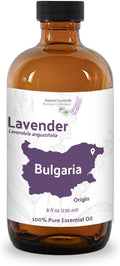Lavender Oil - Bulgarian Essential Oils - Lavender Diffuser - Pure Therapeutic Grade (8oz)
