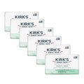 Kirk's Castile Bar Soap for Men, Women & Children - Made with Premium Coconut Oil, Sensitive Skin Formula, Vegan, Non GMO, Aloe Vera, 4 oz. Bars 6 Pack