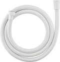 Shower Hose PVC,Explosion Proof Anti Winding Showerhead Hoses Extra Long,Used In Showerheads Spray Bidet Bathing Toilet Cleaning Pet Flexible Rv Shower Hose Replacement (White, 39 In)