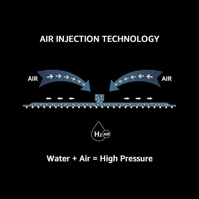 Iriber Shower System Wall Mounted Shower Faucet Mixer Set with Luxury High Pressure Shower head and 3-Setting Handheld, Bathroom Shower Trim Kit Contain Pressure Balance Valve,Polished Chrome