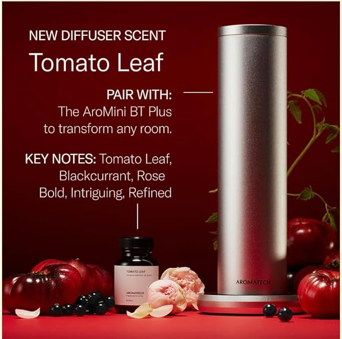 AromaTech Tomato Leaf Essential Oils - for Aroma Oil Scent Diffusers (60 mL, Tomato Leaf)