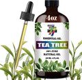 Tea Tree Essential Oil (4 oz/120 ml) — Tea Tree Oils for Aromatherapy, diffusers, humidifiers, Home fragrances, DIY Skincare, soap Making, DIY Candle, Relaxation, Yoga, and Meditation