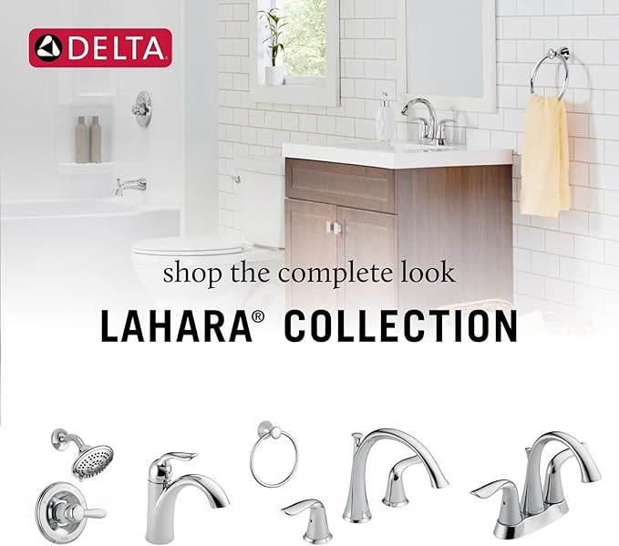Delta Faucet Lahara 2-Handle Widespread Roman Tub Faucet - Chrome - T2738 4.00 x 9.00 x 20.00 inches