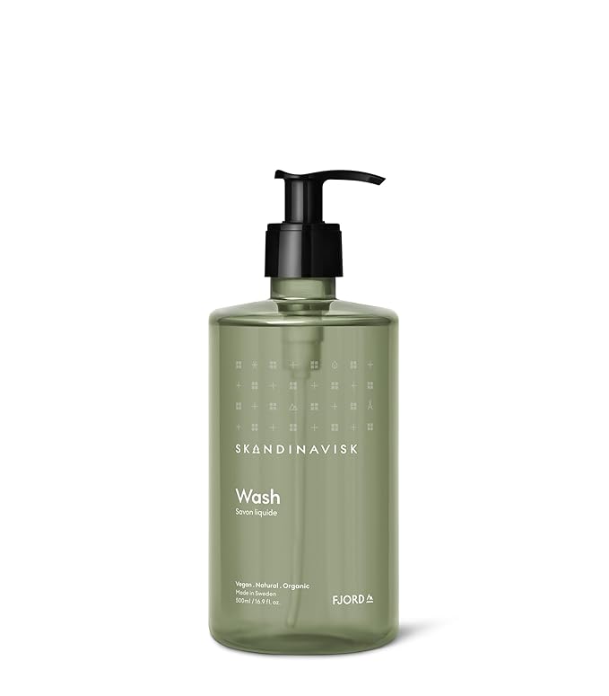 Skandinavisk FJORD Hand & Body Wash, Scent notes: Apple and pear blossom, orchard fruits and redcurrants, 16.91 fl. oz.