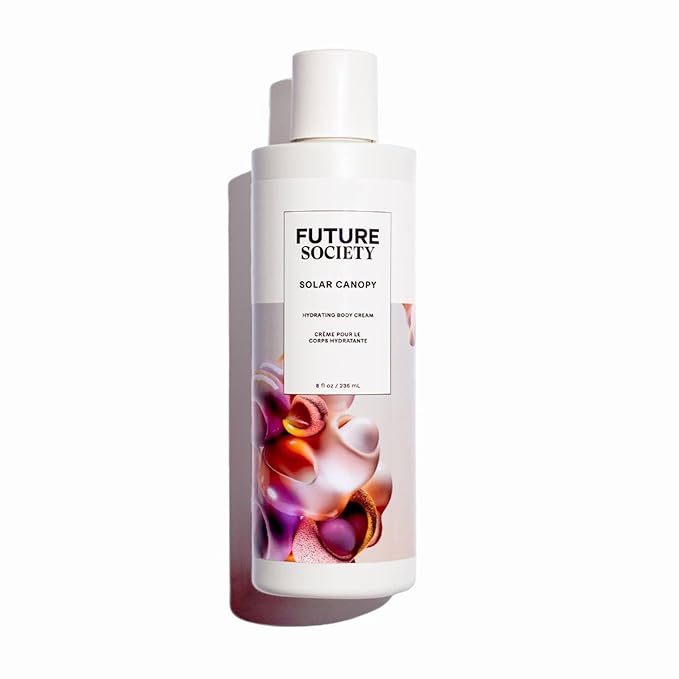Future Society Solar Canopy Luxury Home & Body Gift Set - Includes Body Wash, Body Lotion, & 2oz Scented Candle - Fruity Floral with Notes of Black Pepper, Sandalwood & Amber - Beauty Gifts for Women
