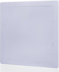 Suteck Plumbing Access Panel for Drywall Ceiling 10 x 10 Inch Reinforced Plastic Wall Access Doors Removable Hinged White