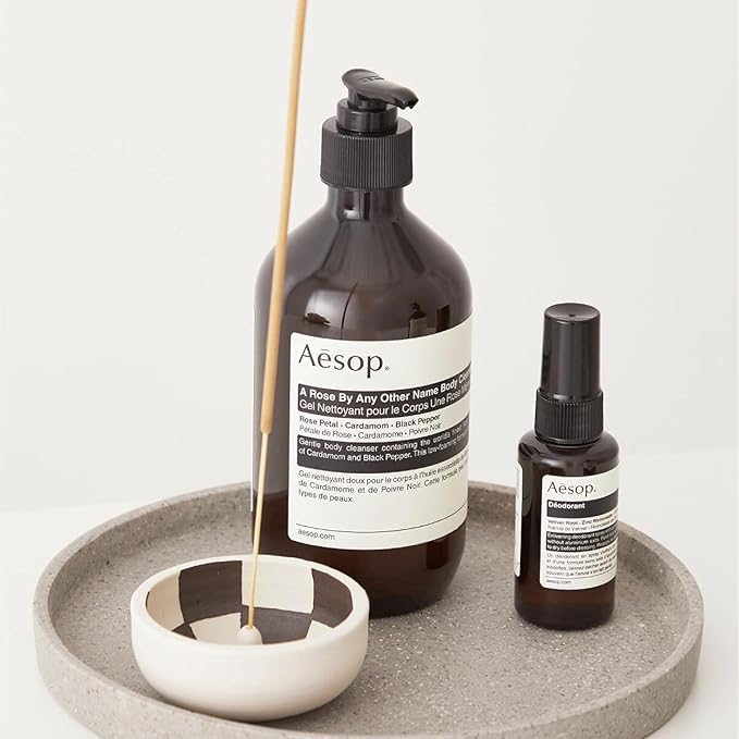 Aesop A Rose By Any Other Name Body Cleanser | Gentle Body Cleanser with Rose Petal Oil & Skin-Softening Botanicals | 16.9 oz / 500mL (Pack of 3)