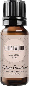 Edens Garden Cedarwood Around The World Essential Oil- 100% Pure Premium Grade, Undiluted, Natural, Therapeutic, Aromatherapy, The Best for Diffuser, Skin, Face, Hair 10 ml (.33 fl oz)
