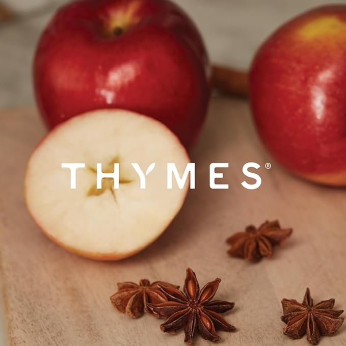 Thymes Simmered Cider Fragrance Mist - Scented Room Spray for Home Fragrance - Notes of Apple & Cardamom - Bedroom & Bathroom Air Freshener - Simmered Cider - 3 oz