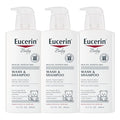 Eucerin Baby Unscented Baby Shampoo and Body Wash, Hypoallergenic, Tear Free Shampoo and Wash with Pro-Vitamin B5 and Shea Butter, 13.5 Fl Oz Bottle 3 pack