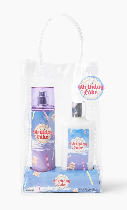 Dulce Collection Body Mist and Lotion Set (Birthday Cake)