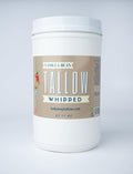 Whipped Tallow 85oz - All Natural Face Cream + Whole Body Moisturizer for Dry Skin - Made With Scented Oil Blend - No Preservatives, Parabens or Seed Oils - USA Made (Vanilla)