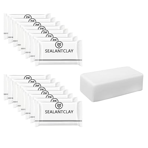 20-Pack Premium Waterproof Wall Repair Sealing Clay Duct Seal Ideal for Wall Hole Repair, Air Conditioning and Drainage Pipes Quick and Easy Solution