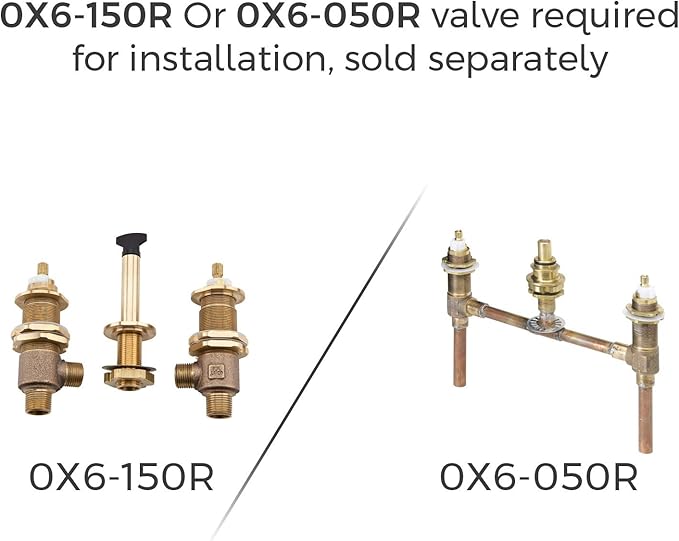 Pfister Weller Roman Tub Trim, Valve Not Included, 2-Handle, 3-Hole Install, Tuscan Bronze Finish, RT65WRY