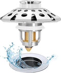 Bathroom Sink Stopper,Sink Hair Catcher,Bathroom Sink Drain Strainer Pop Up Drain Cover Plug,Universal for 1.1 to 1.65in Sink Drain Hole