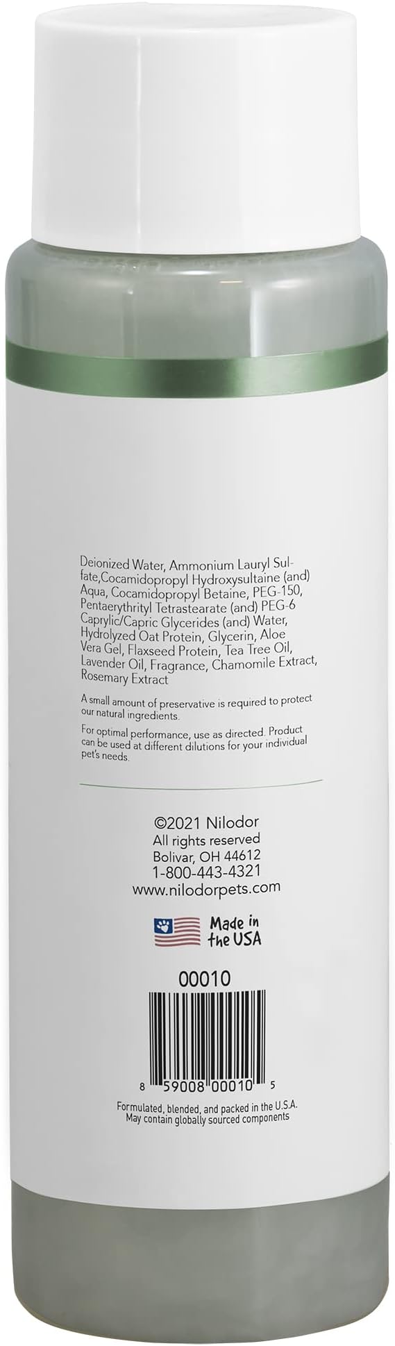 Bobbi Panter Dog Shampoo - Made in USA - All Natural Formula for Itch Relief & Soothing Skins, Concentrated 16:1 for Professional Groomers - Green Apple Scent, 13 Oz