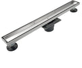 Neodrain 32-Inch Linear Shower Drain with Tile Insert Grate, Professional Brushed 304 Stainless Steel Rectangle Shower Floor Drain Manufacturer, Floor Shower Drain with Shower Drain Base