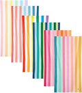 Dock & Bay Beach Towel - Quick Dry, Sand Free - Compact, Lightweight - 100% Recycled - Includes Bag - Rainbow Shores - Set of 4 - Extra Large (200x90cm, 78x35)