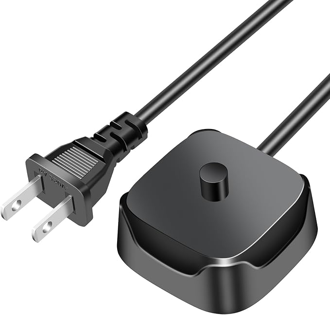 Charger for AquaSonic Electric Toothbrush, Replacement Charger Base for Aqua Sonic Black/Vibe Series Electric Toothbrush, Waterproof (Black)