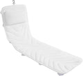 Full Body Bath Pillow for Bathtub, Non-Slip Bath Pillows for Tub, Spa Bathtub Pillow Cushion for Headrest Neck Shoulder and Back Rest Support，Relaxation Spa Accessories-50 x 15" (White)