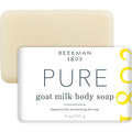 Beekman 1802 Goat Milk Soap Bar with Botanical Oils & Shea Butter - 9 oz - Gently Moisturizes, Exfoliates, and Nourishes for Soft, Healthy Skin - Cruelty-Free
