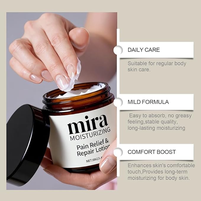 Mira Relief & Repair Lotion, Fast Absorbing, Non-Greasy Formula, Use natural plant ingredients. 1pcs