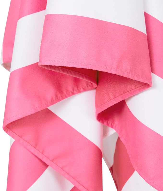 Dock & Bay Beach Towel - Quick Dry, Sand Free - Compact, Lightweight - 100% Recycled - Includes Bag - Set of 4 - Pastel Pic N Mix, Extra Large (200x90cm, 78x35)