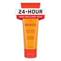 Mando Odor Shield Body Wash - 24 Hour Control - Removes Odor Better than Soap - SLS and Paraben Free, Skin Safe - 8.5 Ounce (Bourbon Leather)