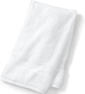 Lands' End Supima Towel White Bath- Hand Towel