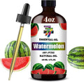 Watermelon Essential Oil (4 oz/120 ml) — Watermelon Oils for Aromatherapy, diffusers, humidifiers, Home fragrances, DIY Skincare, soap Making, DIY Candle Making, Relaxation, Yoga, and Meditation