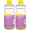 Alaffia Babies and Kids Bubble Bath, Gentle Bath Essentials for Delicate Skin, Plant-Based Formula, Paraben & Sulfate-Free, Vegan, with Long-Lasting Bubbles, Lemon Lavender, 2 Pack - 16 Fl Oz Ea